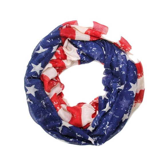 Tigerstars American Flag Infinity Scarf - Picture 2 of 4